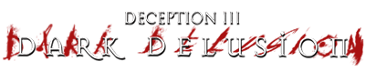 Deception III Dark Delusion logo for Playstation